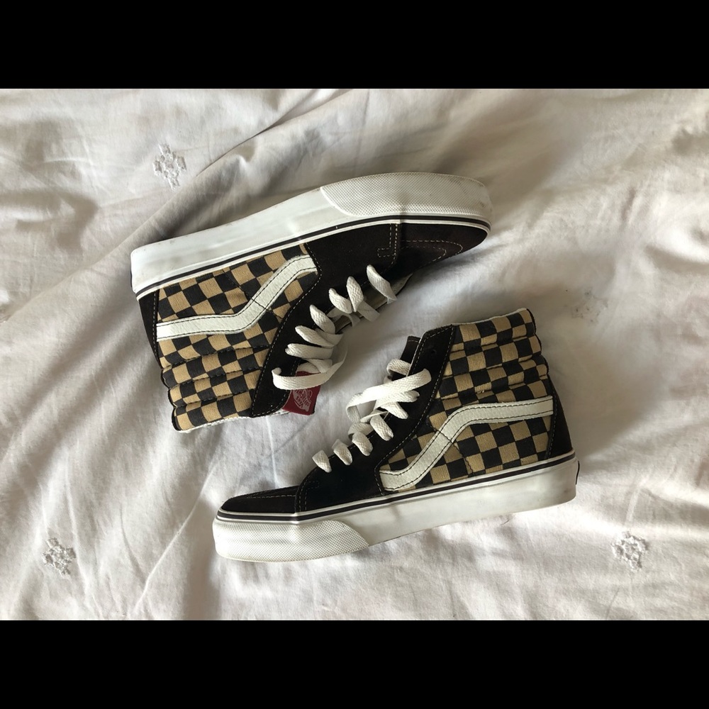 Vans checkered Sk8-Hi